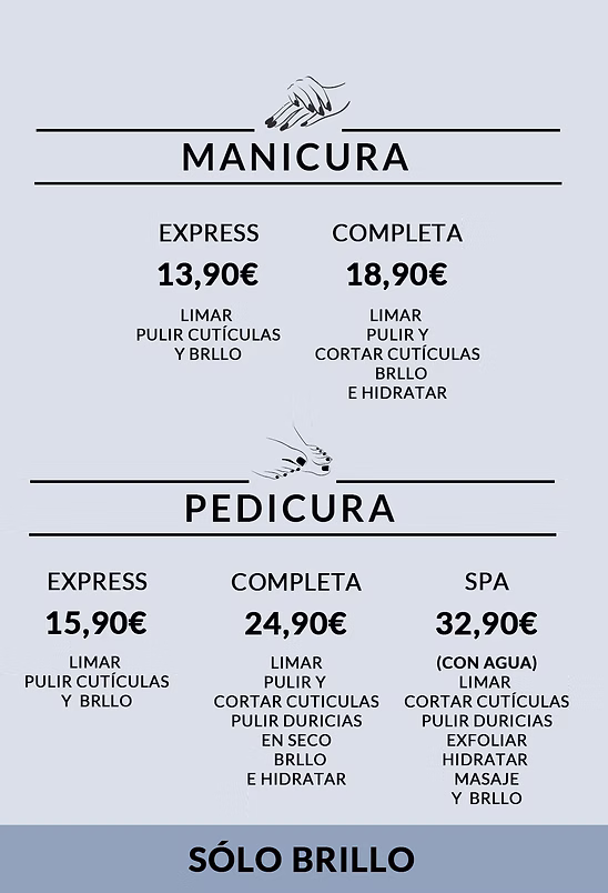 precios pedicura en barcelona