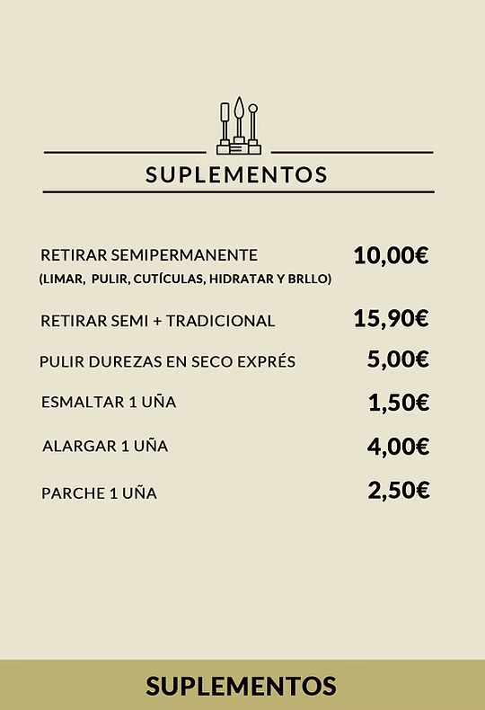 esmaltar uñas barcelona precios